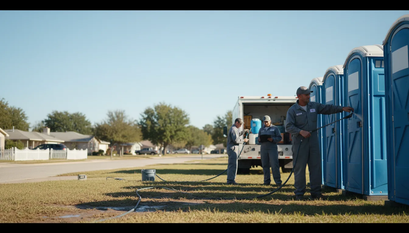 Long-Term Portable Toilet Rental in Tecumseh, NE near me